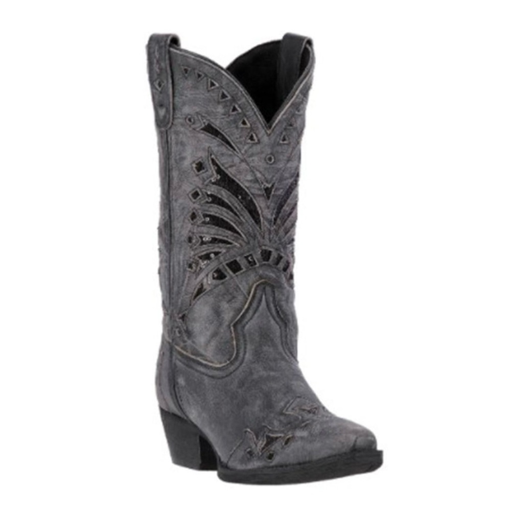 LAREDO WOMEN'S LEATHER STEVIE WESTERN BOOTS